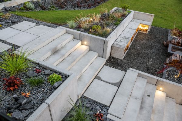 Concrete Landscaping in Sandy
