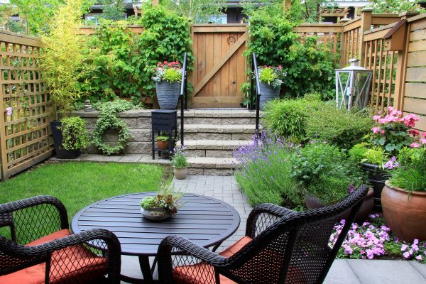 Small Yard Landscaping in Sandy