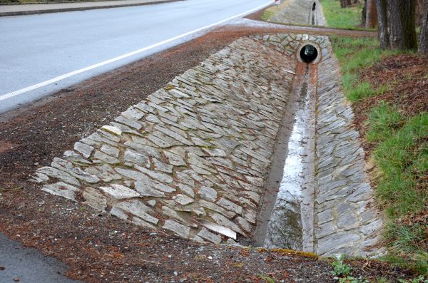 Ditch Landscaping in Sandy