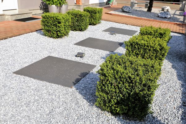 Stone Garden Landscaping in Sandy