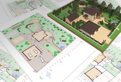 Commercial Landscaping detail